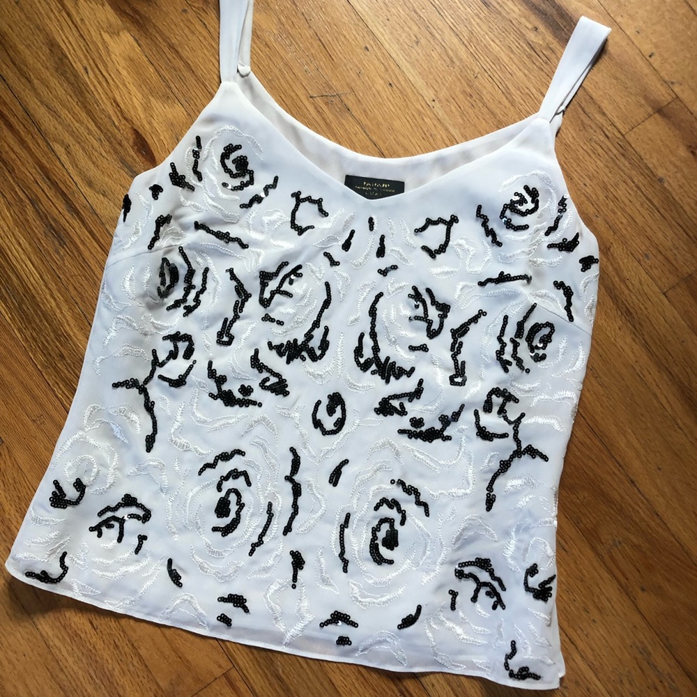 Gorgeous Tahari Sequined Cami